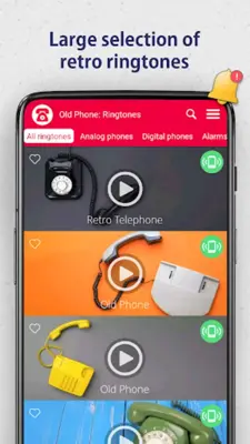 Old Phone Ringtones android App screenshot 9