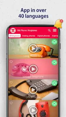 Old Phone Ringtones android App screenshot 4
