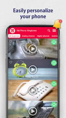 Old Phone Ringtones android App screenshot 6