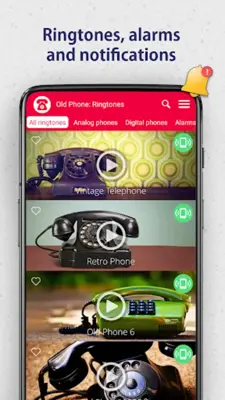 Old Phone Ringtones android App screenshot 8